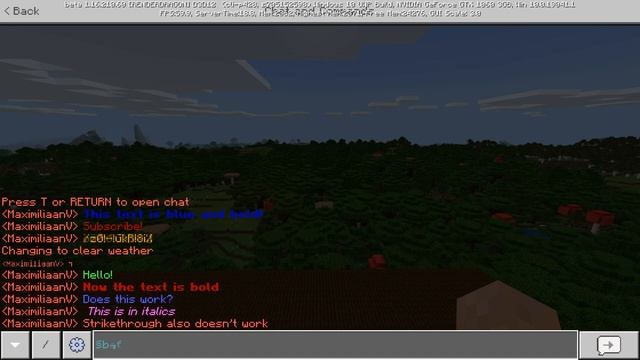 Minecraft Bedrock - How To Change Chat Text Color (Mobile/Xbox/PS4/Windows 10/Switch) смотреть онлайн