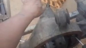 Установка главной пары мост дана 30