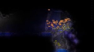 Terraria. Пожиратель миров. Бой 2.