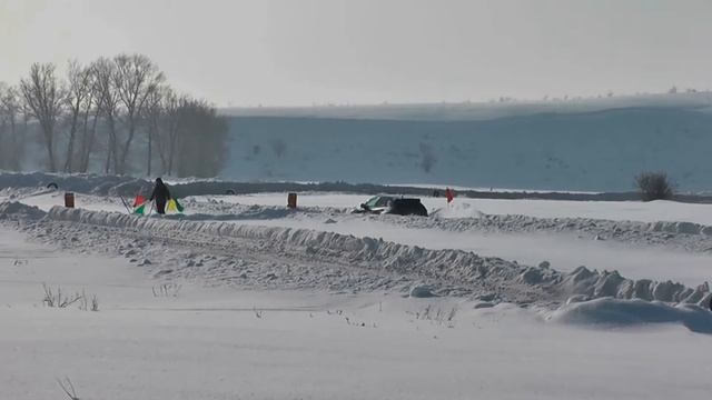 Всегда едем боком! 6 этап Subaru Orenburg Winter Rally Cross 2017 смотреть онлайн