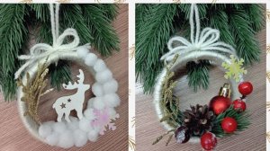 Ёлочные игрушки своими руками