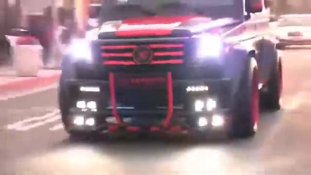 Тюнинг G55 AMG Mercedes Benz mp4 смотреть онлайн
