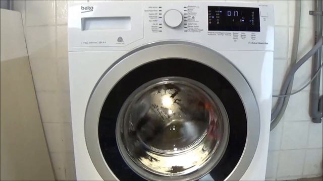 Aqua 40'40° 1400 rpm wash program BEKO WMY 71483 LMB2 Washing machine review - lavadora movie #165 смотреть онлайн