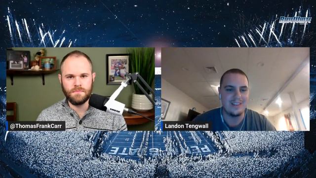 Former Penn State O-Lineman Landon Tengwall discusses winter workouts, Olu Fashanu смотреть онлайн
