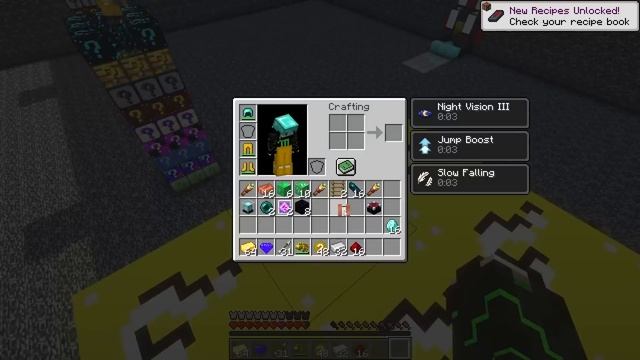 Playing a LUCKY BLOCK TOWER RACE in Minecraft With HEROBRINE AND DEADLORD!