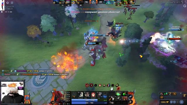 Выход из глубин на тройке [Dota 2] [4141 MMR] смотреть онлайн