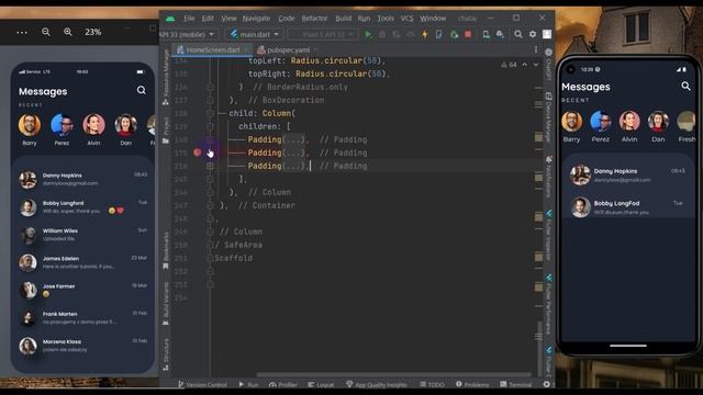 Chat App in flutter - Messaging App - Flutter tutorial for beginners - Flutter complete course