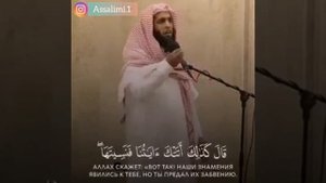 Красивое чтение Корана сура Тохо Мансур Ас-Салими طه
