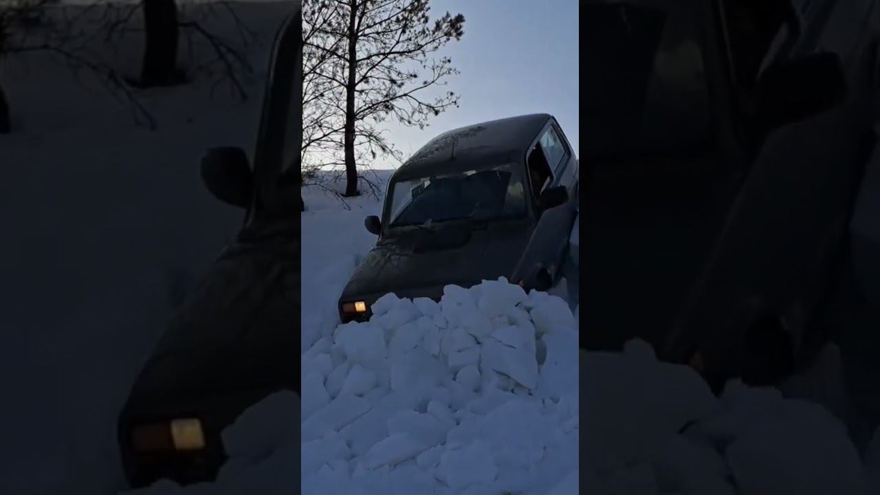 Нива пробивает снег как ледокол смотреть онлайн