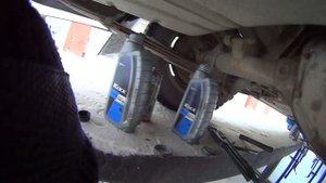 Замена масла в МКПП на ATF. Замена масла в заднем мосту. ГАЗ 31105.