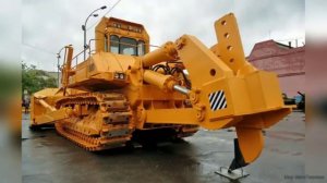Бульдозер Т-800.Огромный Челябинский богатырь.