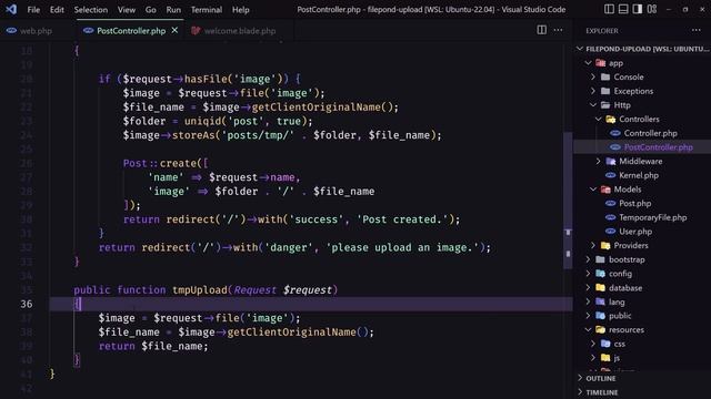Laravel Upload Files with Filepond | Laravel Tutorial