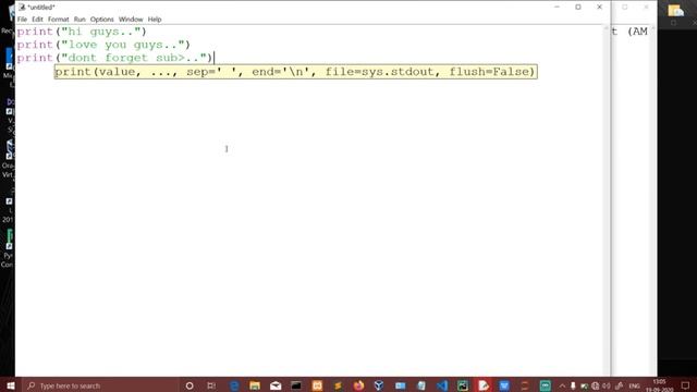 Get started with python in tamil | how to run your python file in cmd | p-2 | Quick Through