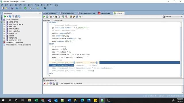 How to create Constants Variable in Oracle 19c Database Server |  Oracle 19c |PL/SQL Tutorial 5