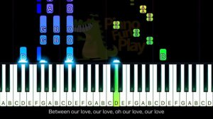 Pink - Just Give Me A Reason - EASY Piano CHORDS TUTORIAL by Piano Fun Play