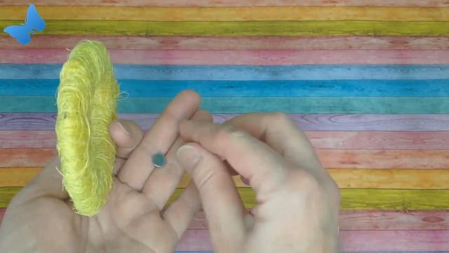 Пасхальный МАГНИТ из КАРТОНА и Сизаля / Пасхальный декор своими руками/ Поделки к Пасхе смотреть онлайн