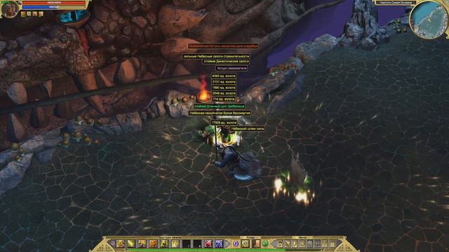 Titan Quest. Фарм босса Сихай  Лунван. Легенда. 100 заходов. Обзор лута.
