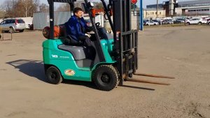 1,8 тонн, Mitsubishi FG18NT, вилочный погрузчик, газбензин