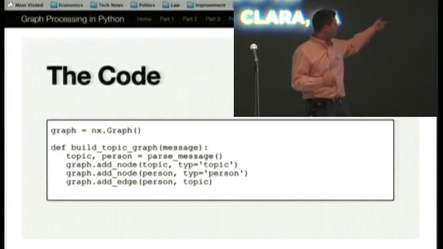 Graph Processing in Python смотреть онлайн