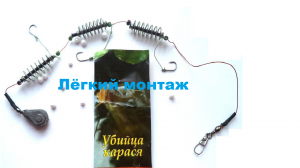 Снасть убийца карася.Своими руками.