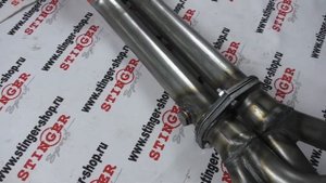Выпускной коллектор паук Stinger Sport на Geely Emgrand
