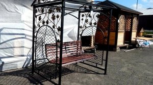 Дачные качели 20  Кованые качели для дачи Днепропетровск