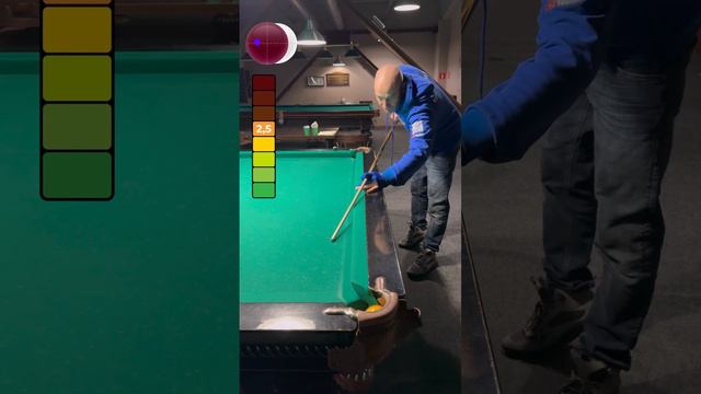 Лягушка малая 🐸 #shorts #billiard #обучение #бильярд #развлечение #спорт