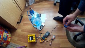 Тест: 2212 1400kv (10 вит., сеч.0,5мм, треуг.) проп 9*4,7 аккум 3S, схема мотора Phantom 3