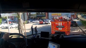 №65 По тревоге на пожар! Подожгли машину