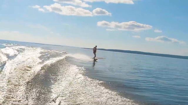 Вейкборд и солнце день чудесный. (лето 2022г) смотреть онлайн