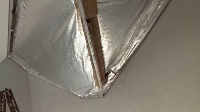 натяжна стеля складна конструкція на мансарді з ламаними кутами @ смотреть онлайн