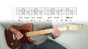 Sharp Dressed Man - First Solo, 3 ways to play it - ZZ Top - guitar lesson / tutorial with tab