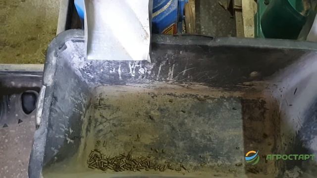 Обзор гранулятора ZLSP-200. Гранулирование дробленого сена. Агростарт. смотреть онлайн