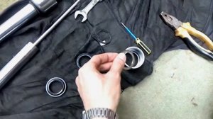 Установка сальников вилки Irbis TTR 125 на Motoland XR 125.