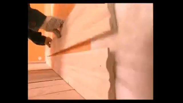 Деревянные обои в передаче "Фазенда"
