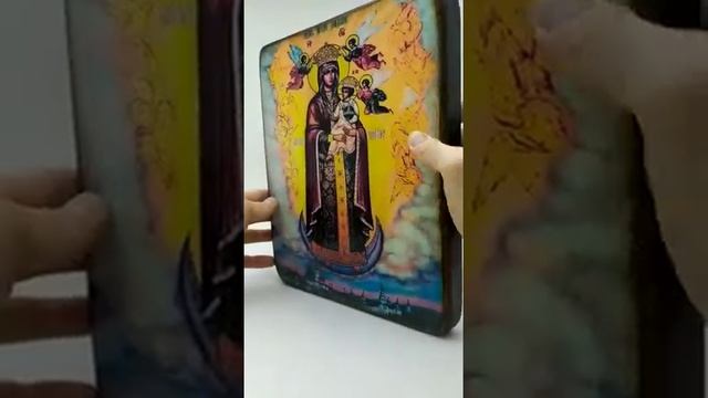 Икона Божией Матери Всех ангелов радость