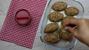 СОЧНЫЕ КОТЛЕТЫ За 10 минут???Котлеты в духовке с подливкой
