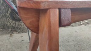 лавочки и обеденный стол из дерева своими руками