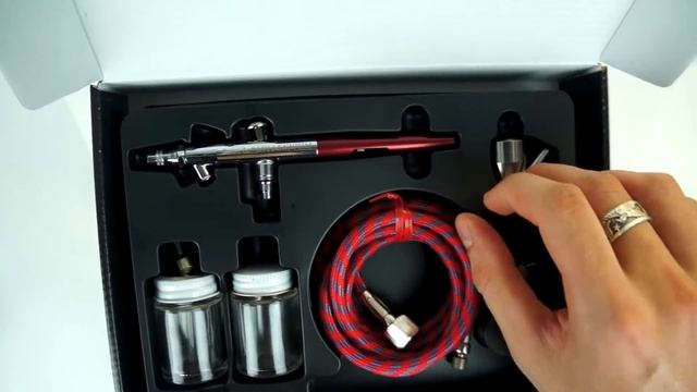 Обзор аэрографа Paasche Millennium с нижней подачей смотреть онлайн