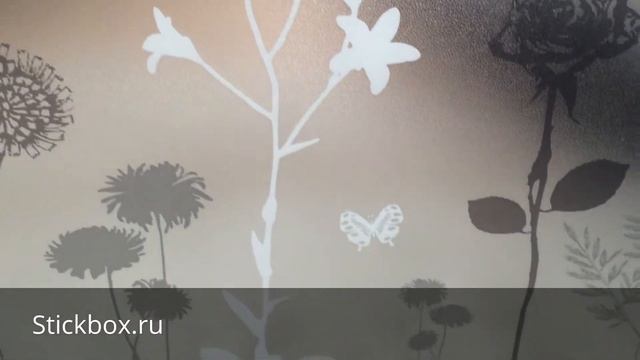 Статическая витражная пленка, Цветы, d-c-fix 334-0021 смотреть онлайн
