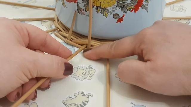Первая корзинка для новичка?Подробный МК.