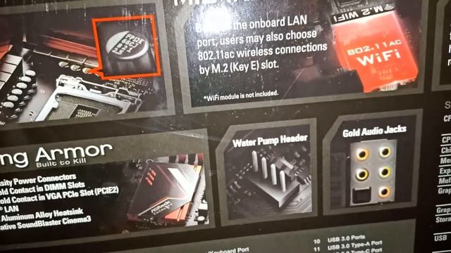 Unboxing ASRock Fatal1ty Gaming Gear B250 Gaming K4