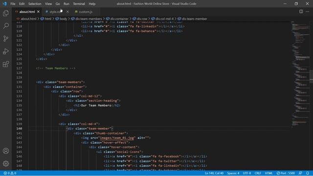 How to Make an Online Store Website Using HTML | CSS | JS | BOOTSTRAP | Multi Page Website | Part-