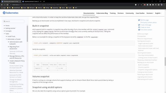 How To Take BACKUPS Of ETCD And Then RESTORE Them смотреть онлайн