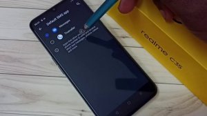 Смартфон Realme C35 Как изменить приложение для сообщений по умолчанию Приложение для SMS