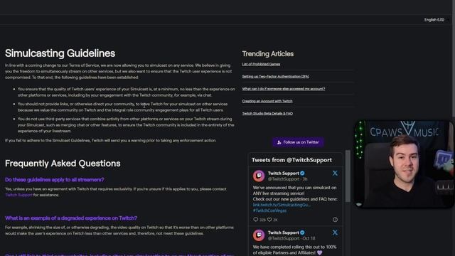 BREAKING NEWS: Twitch Allows Multistreaming смотреть онлайн