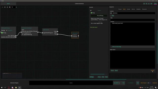 Arrow - Game Design Narrative Tool смотреть онлайн