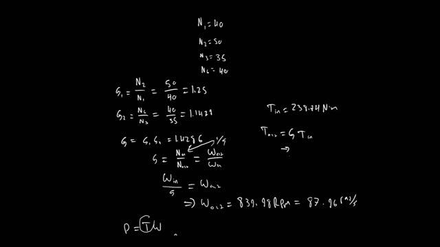 Simple Gear Train Analysis: Torque, Angular Speed, Inertia смотреть онлайн