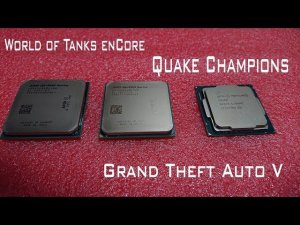 AMD A6 9500 vs A8 9600 vs G5400 GTX1050 | Quake Champions | WorldOfTanksEnCore
