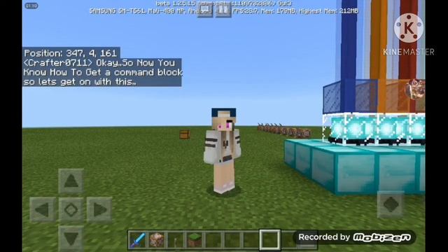 How to display text in minecraft using Command Blocks! смотреть онлайн